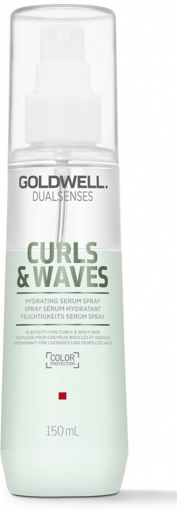 Goldwell Dualsenses Curly Twist Hydrating Serum Spray - dvoufázový spray pro přirozeně vlnité a trvalené vlasy 150 ml