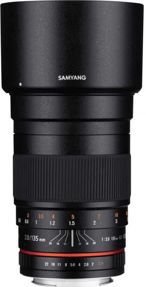 Samyang 135mm f/2 ED UMC Pentax K