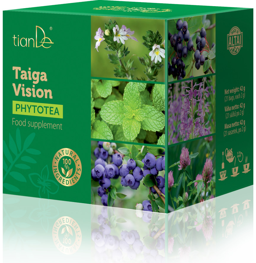 Tiande Bylinná směs Taiga vision 21 sáčků 42 g