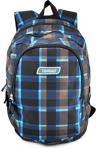 Target batoh modro-šedo-černá