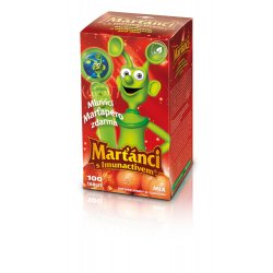 Marťánci Imuno mix jahoda pomeranč 100 tablet