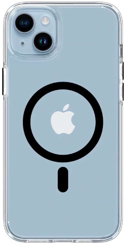FIXED Zadní kryt MagPurity s podporou Magsafe pro Apple iPhone 14 Plus, čirý FIXPURM-929-BK