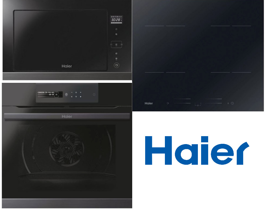 Set Haier HWO60SM5B5BH + HOR38G5FT + HAIPSJ64MC