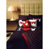 Deka fleece Playboy black 150x200 Deka fleece Playboy black 150x200