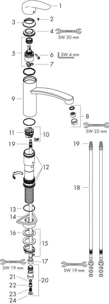 HansGrohe FOCUS 31804000