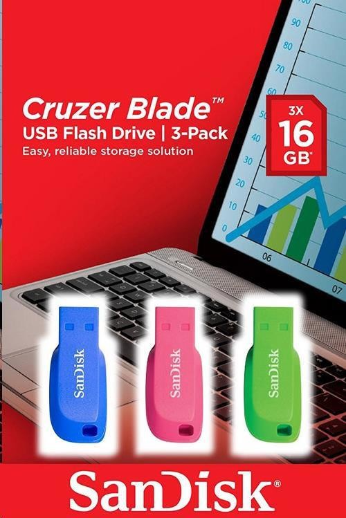 SanDisk Cruzer Blade 16GB SDCZ50C-016G-B46T