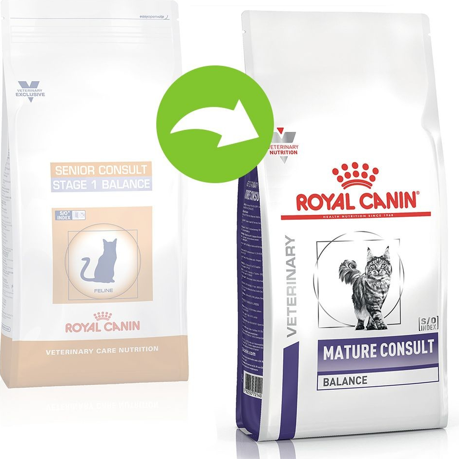 Royal Canin Veterinary Health Nutrition Cat Mature Consult Balance 10 kg