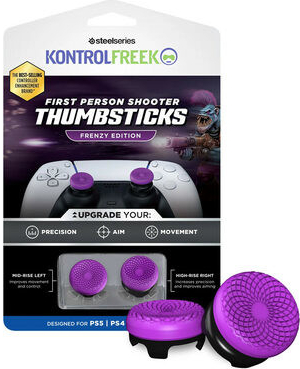 Kontrolfreek FPS Frenzy fialová / Tlačítka pro PS5 ovladač (6100-PS5)