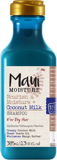 Maui vyživující šampon pro suché vlasy s kokosovým mlékem 385 ml