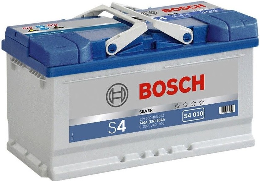 Bosch S4 12V 80Ah 740A 0 092 S40 100