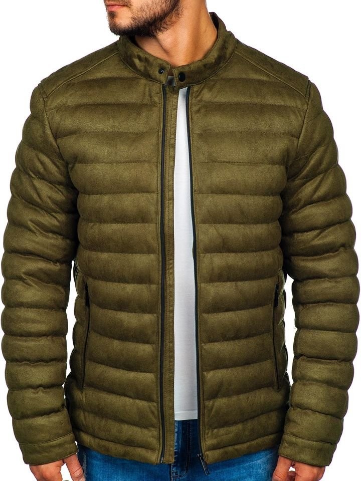 Bolf pánská zimní bunda 5586 khaki