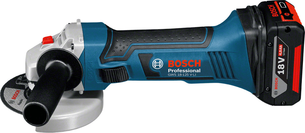 Bosch GWS 18-125 V-LI Professional 0.601.93A.30L