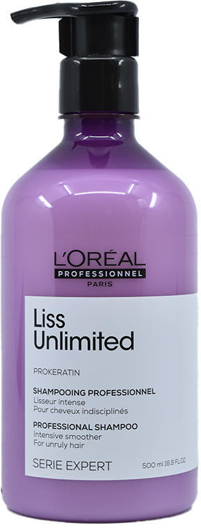 L´Oréal Professionnel Serie Expert Liss Unlimited Shampoo Šampon pro intenzivní uhlazení nepoddajných vlasů 500 ml