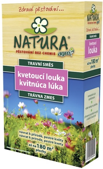 AGRO CS NATURA Travní směs Kvetoucí louka 0,9 kg