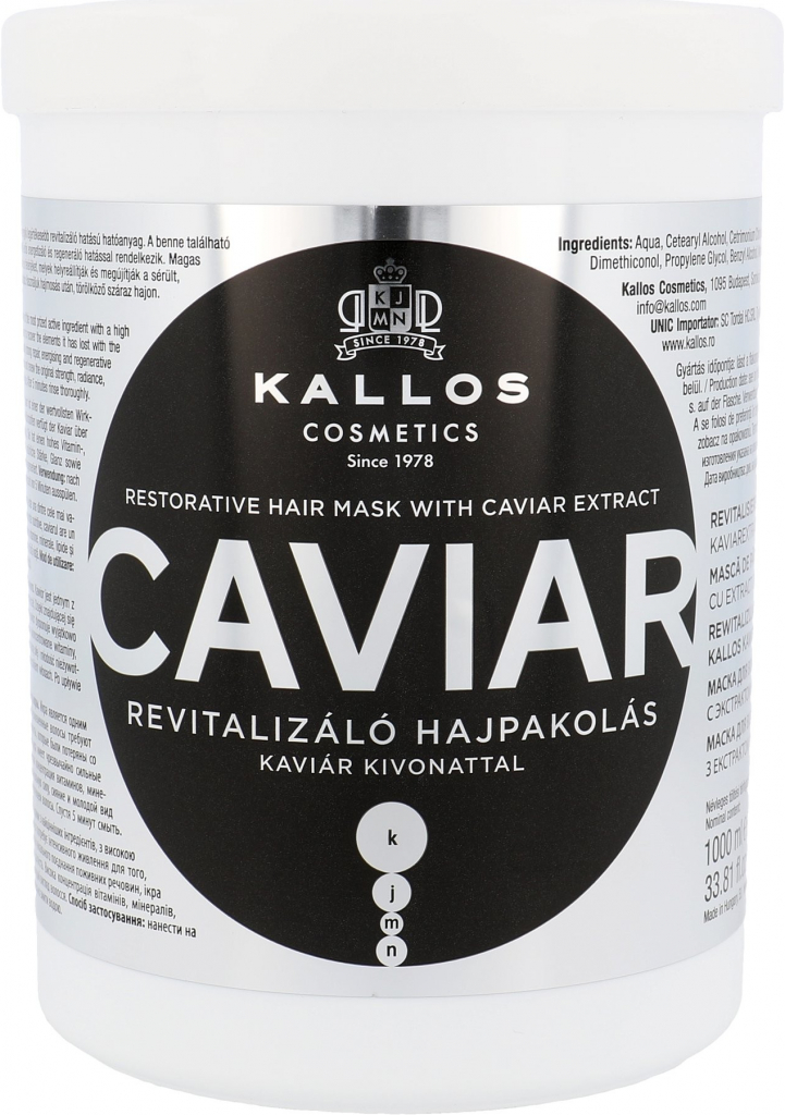 Kallos Caviar Restorative Hair Mask 1000 ml