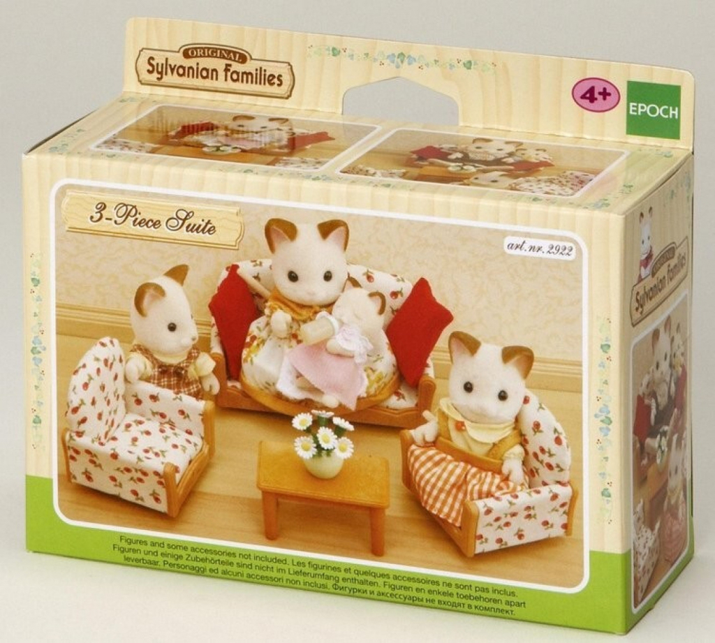 Sylvanian Families Sedací souprava se stolečke