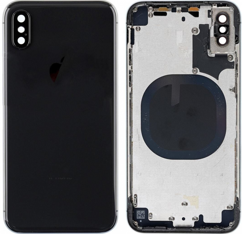Kryt Apple iPhone XS Max Zadní šedý