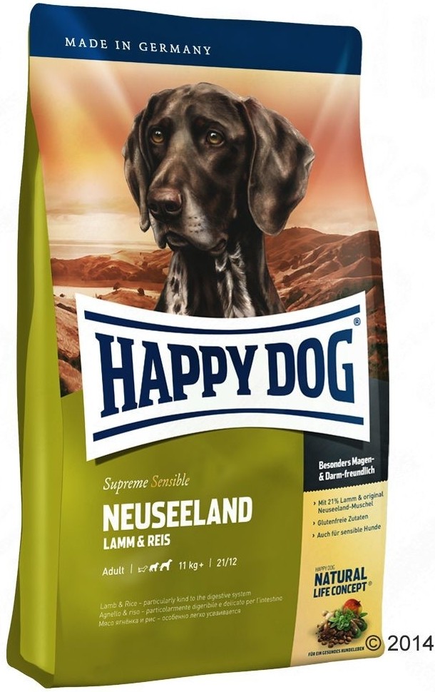 Happy Dog Supreme Nutrition Neuseeland 2 x 12,5 kg