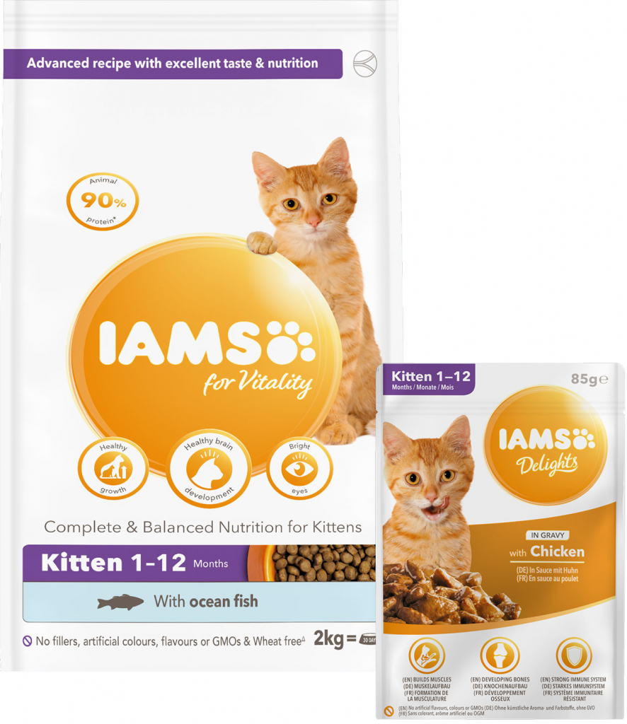 Iams Kitten Ocean Fish 2 kg