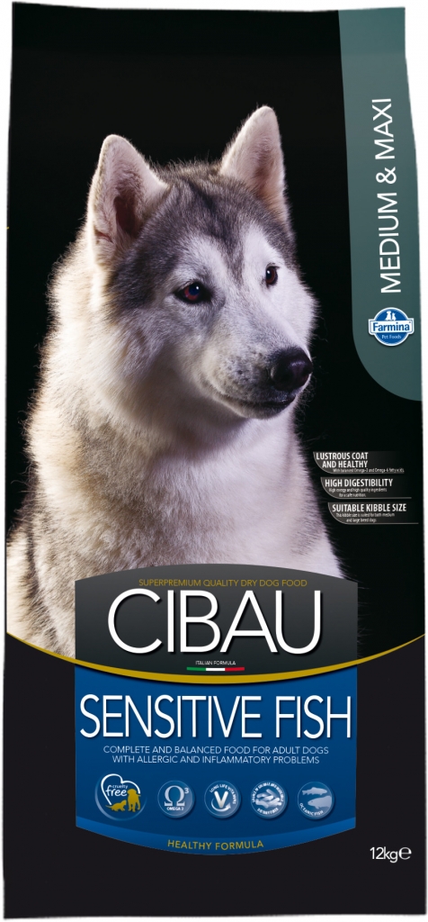 Cibau Dog Adult Sensitive Fish & Rice 2 x 12 kg