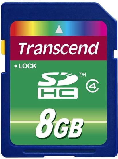 Transcend SDHC 8 GB Class 4 TS8GSDHC4