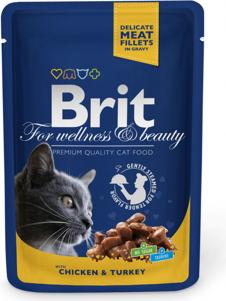 Brit cat Premium with Chicken & Turkey 100 g