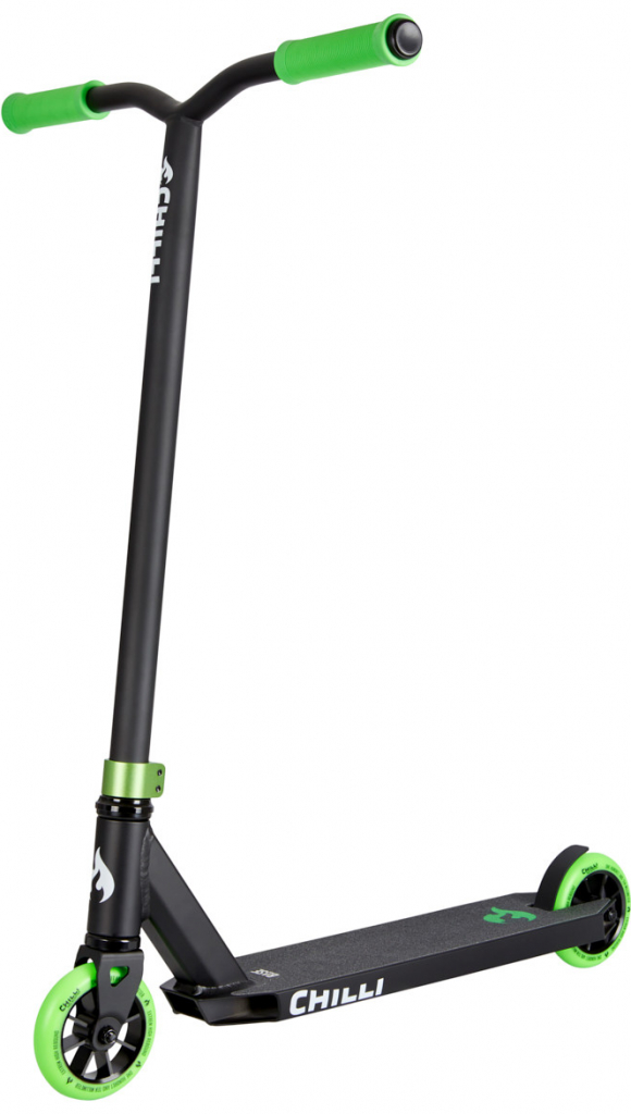 Chilli Pro Base Stunt scooter černá zelená