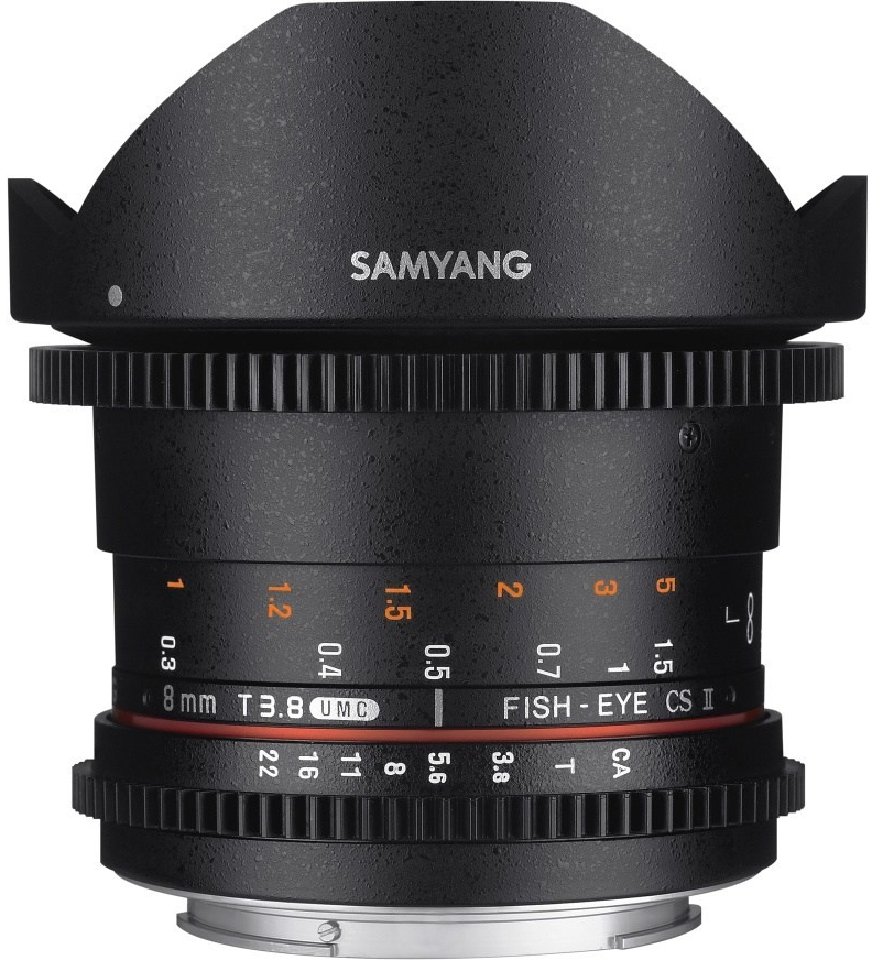 Samyang 8mm T3,8 VDSLR CSII Nikon