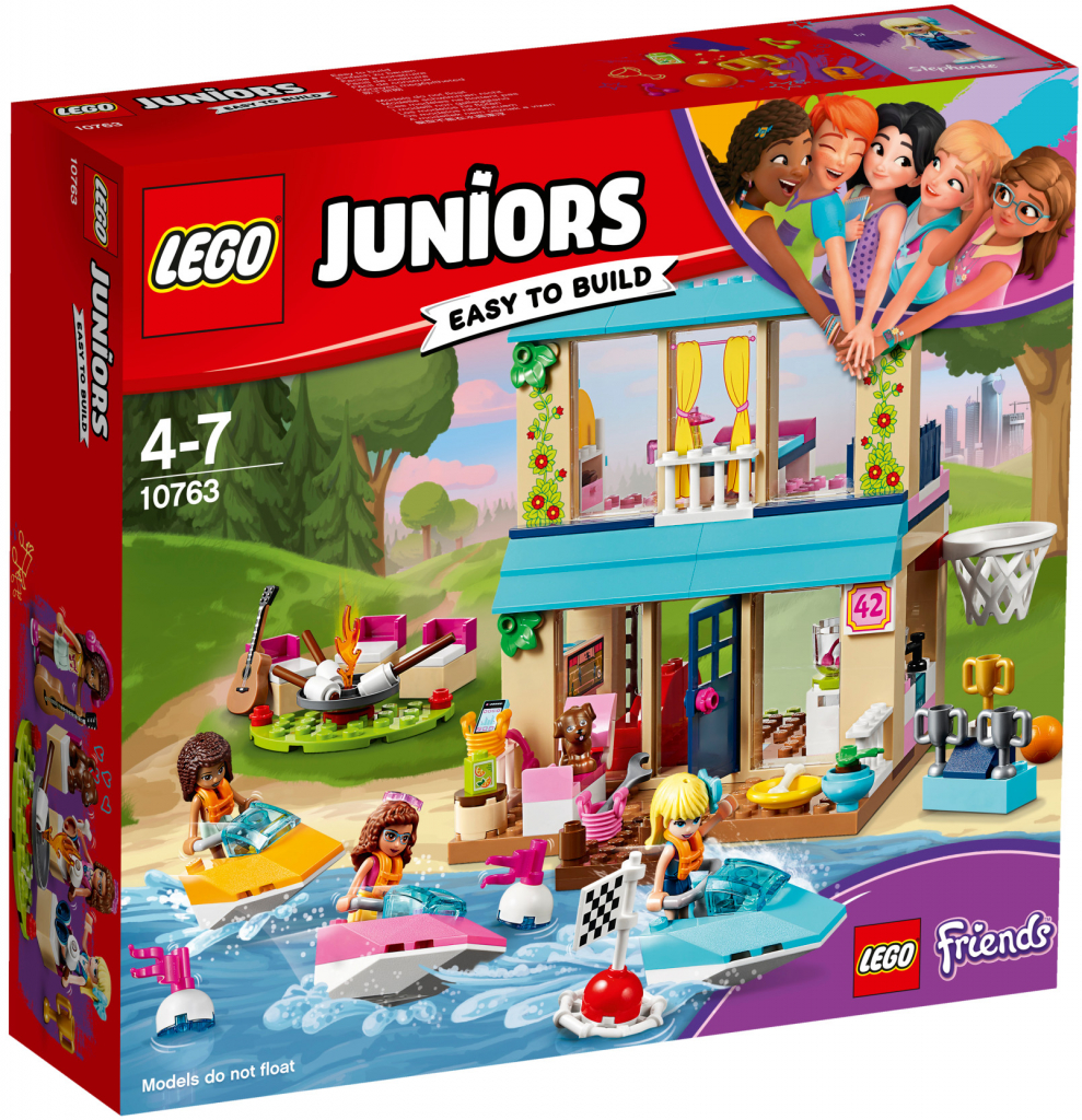 LEGO® Juniors 10763 Stephanie a její dům u jezera