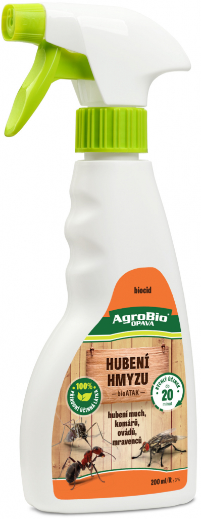 AgroBio KOUZLO PŘÍRODY bioATAK rozprašovac 200 ml