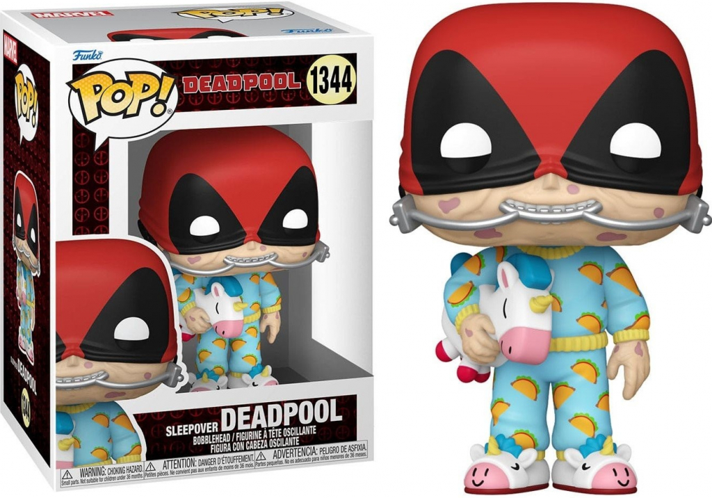 Funko Pop! 1344 Marvel Deadpool Sleepover Deadpool