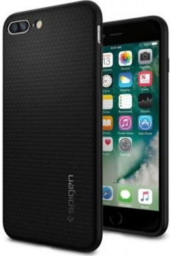 Pouzdro Spigen gumené Liquid Air na iPhone 7/8 Plus černé