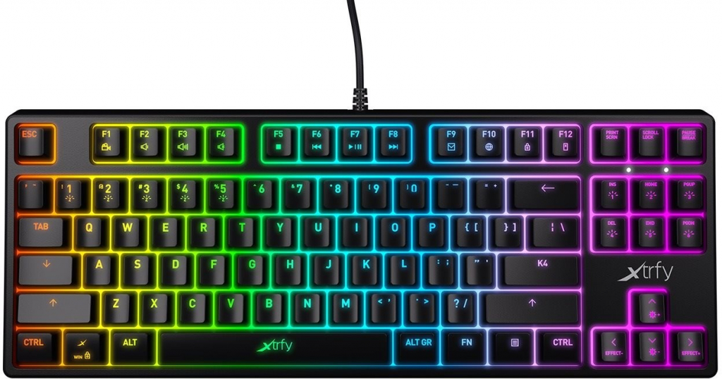 Xtrfy K4 TKL RGB XG-K4-RGB-TKL-R-US