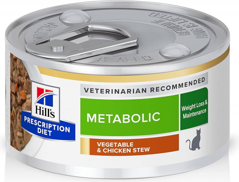 Hill\'s Prescription Diet Metabolic Weight Management Vegetable & Chicken Stew pro kočky 82 g