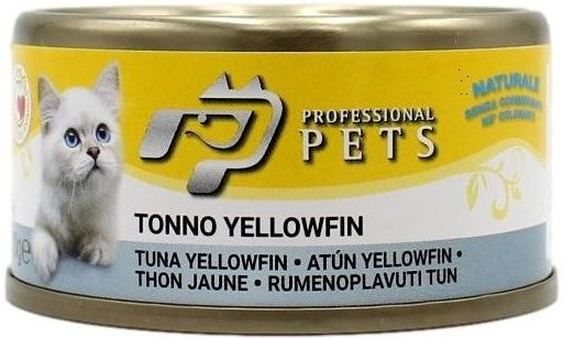 Professional Pets Naturale Cat tuňák žlutoploutvý 70 g