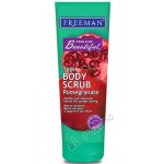 FREEMAN tělový peeling s krystaly cukru granátové jablko 150 ml