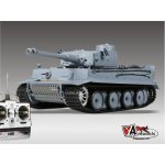 RC tank 1:16 GERMAN TIGER kouř. a zvuk. efekty plus kov.tunning