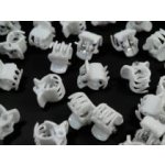 Skřipec do vlasů 10x13mm ZZ. bílá (50 ks)