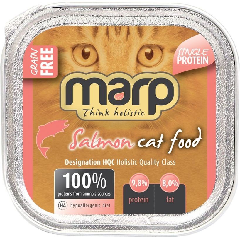 Marp Salmon pro kočky s lososem 16 x 100 g