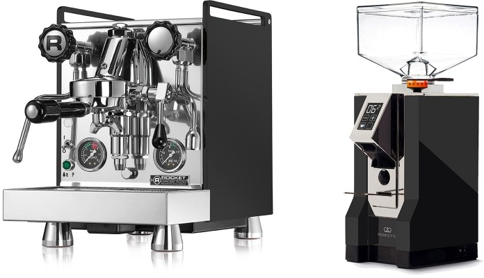 Set Rocket Espresso Mozzafiato Cronometro R + Eureka Mignon Perfetto