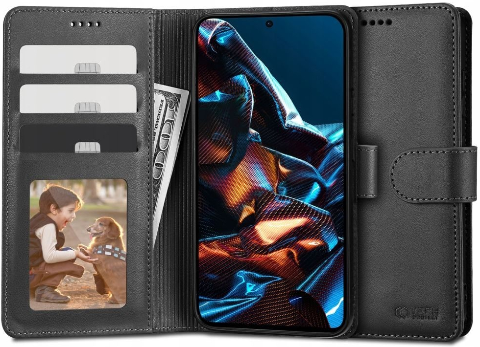 Pouzdro Tech-Protect Xiaomi Redmi Note 12 Pro / Poco X5 Pro 5G černé