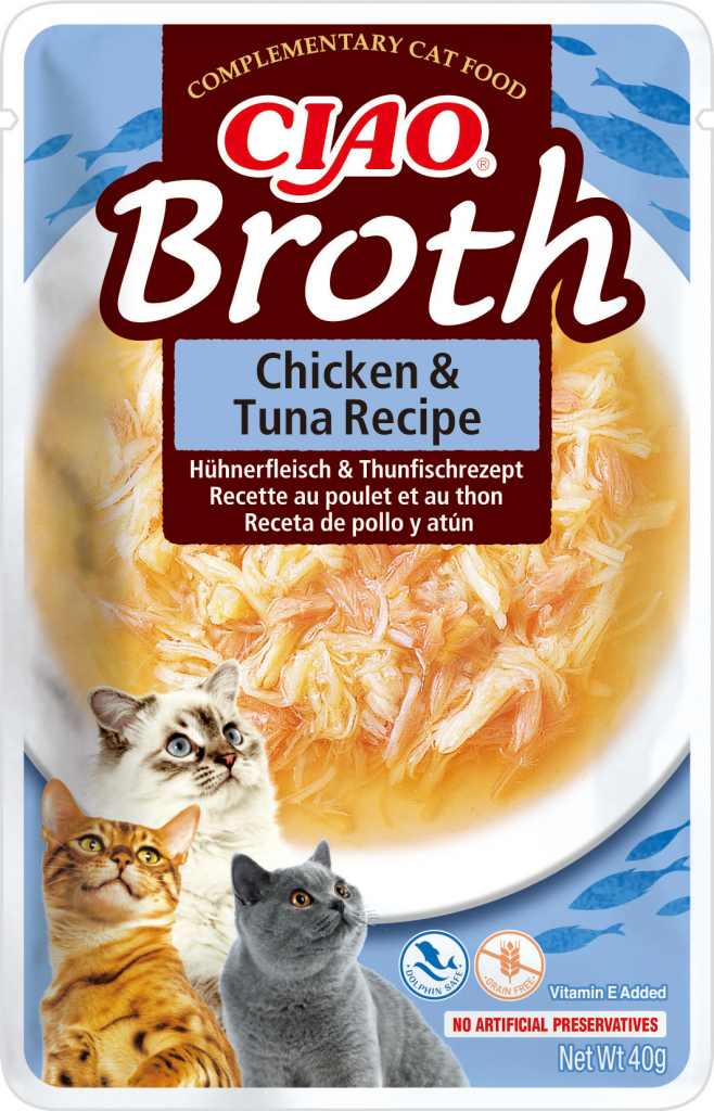 Churu Cat CIAO Broth Chicken&Tuna Recipe 40 g
