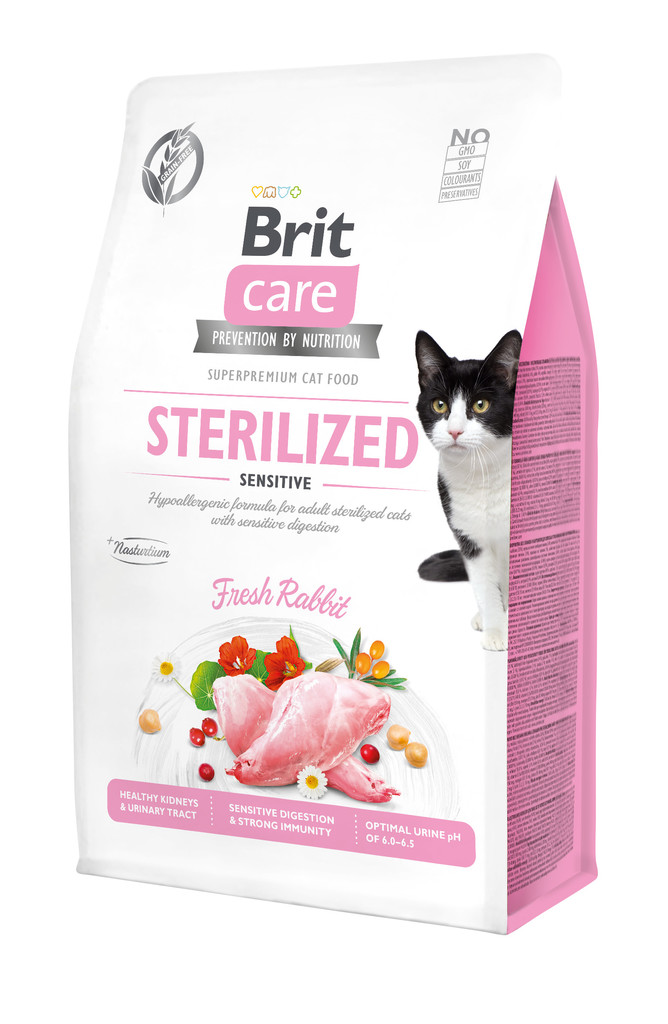 Brit Care Cat Grain-Free Sterilized Sensitive 0,4 kg