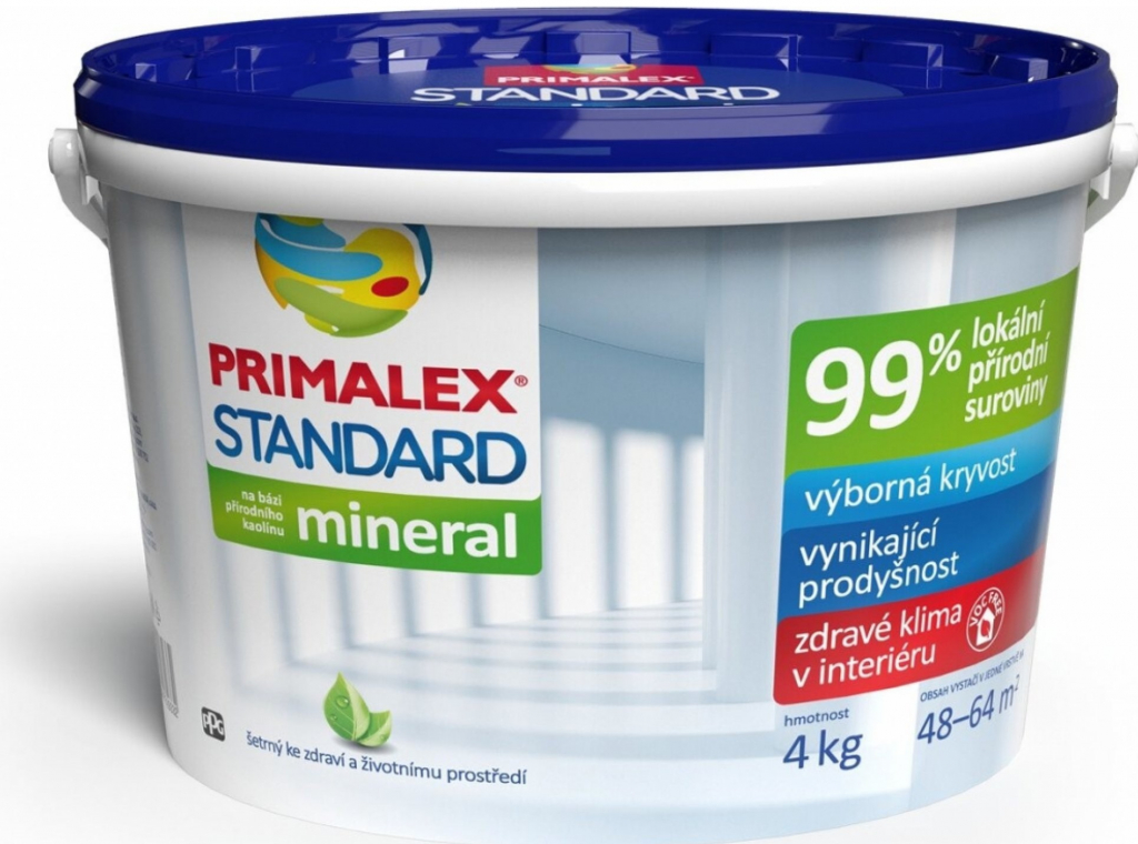 Primalex Standard bílý - 4 kg