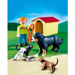 Playmobil Bernardýn se štěňaty