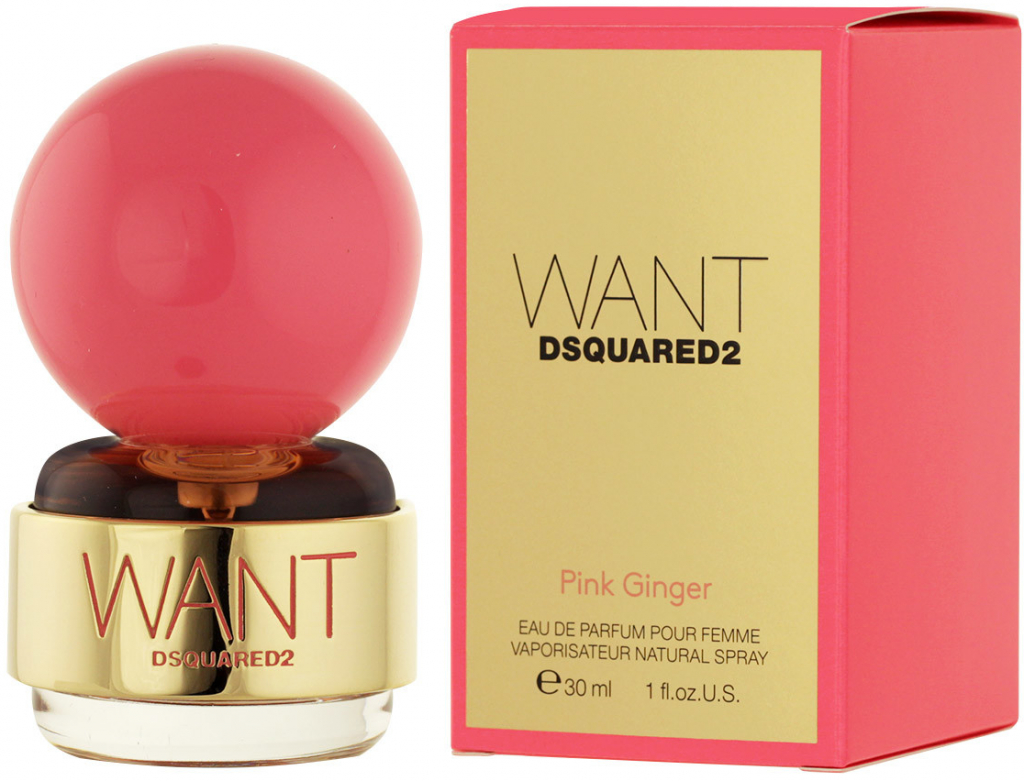 Dsquared2 Want Pink Ginger parfémovaná voda dámská 30 ml