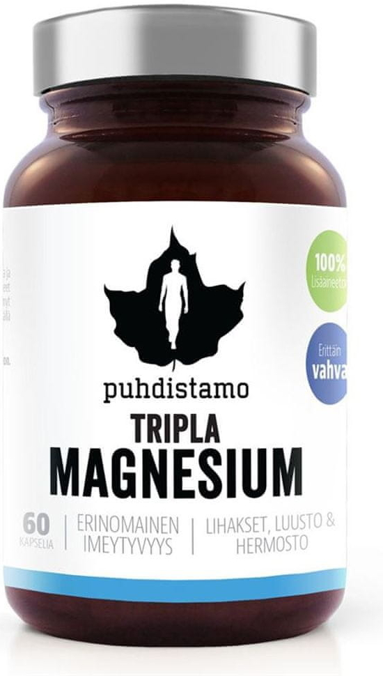 Puhdistamo Triple Magnesium 120 kapslí