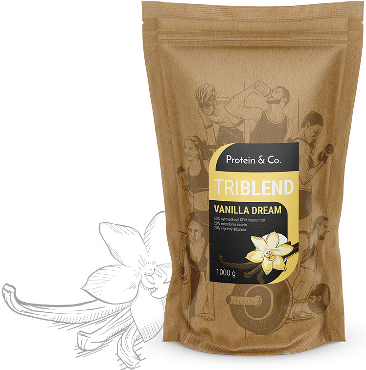 Protein&Co. TriBlend protein MIX 1000 g