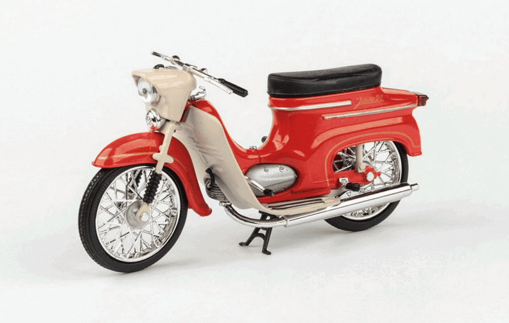 Abrex JAWA 50 PIONÝR typ 20 1967 Červená 1:18