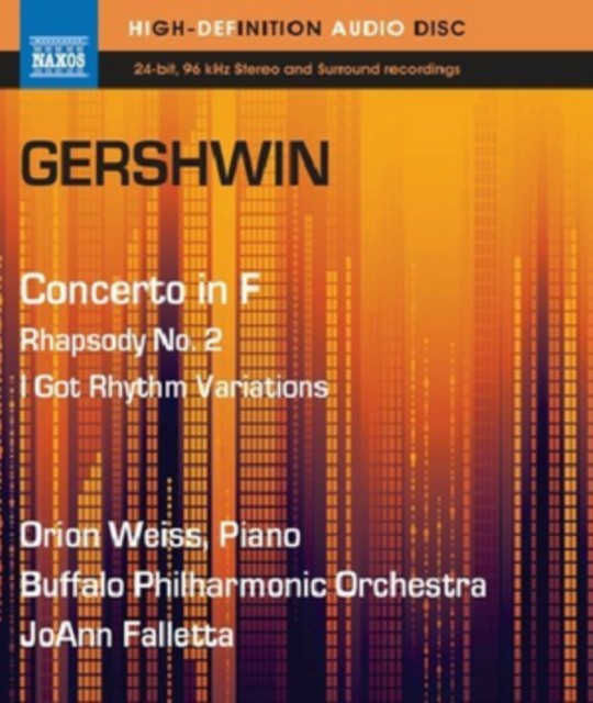 Gershwin: Concerto in F Major Rhapsodie No. 2 ... DVD